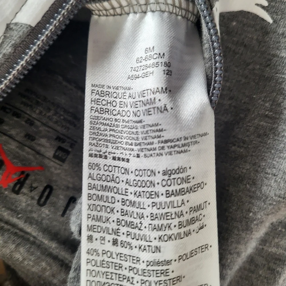 Air Jordan By Nike Jumpsuit For Baby Boy